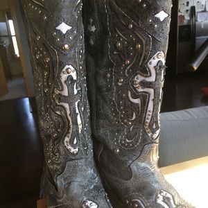 Corral square toe boots